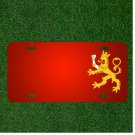 Custom Personalized License Plate With Add Names To Animal Cat Lion Mammal