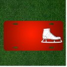 Custom Personalized License Plate With Add Names To Ice Skate Boot Skater