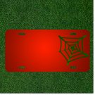 Custom Personalized License Plate With Add Names To Spider Web Spider Sticky