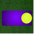 Custom Personalized License Plate With Add Names To Tennis Tennis Ball Ball