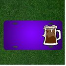 Custom Personalized License Plate With Add Names To Beer Beverage Drink Jar