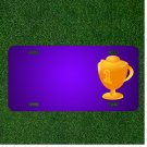 Custom Personalized License Plate With Add Names To Trophy Cup First Winner