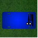 Custom Personalized License Plate With Add Names To Scissors Hair Cut Comb