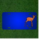 Custom Personalized License Plate With Add Names To Animal Wildlife Deer Fawn