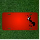 Custom Personalized License Plate With Add Names To Ant Insect Animal Cartoon