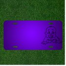 Custom Personalized License Plate With Add Names To Pacifier Baby'S Dummy