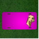 Custom Personalized Car License Plate With Add Names To Camel Animal Mammal
