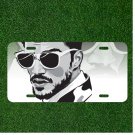 Custom Personalized License Plate Auto Tag With Cool Guy With Sunglasses Design