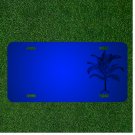 Custom Personalized License Plate With Add Names To Palm Tree Coconut Beach