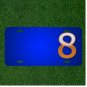 Custom Personalized License Plate With Add Names To Beer Number Foam Digit