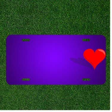 Custom Personalized License Plate With Add Names To Anniversary Boyfriend