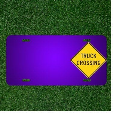 Custom Personalized License Plate With Add Names To Car Truck Road
