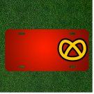 Custom Personalized License Plate With Add Names To Food Bakery Roll Pretzel