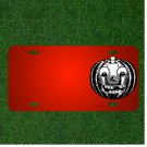 Custom Personalized License Plate With Add Names To Jack O Lantern Pumpkin