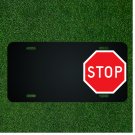 Custom Personalized License Plate With Add Names To Stop Road Sign Roadsign