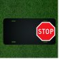 Custom Personalized License Plate With Add Names To Stop Road Sign Roadsign