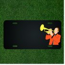 Custom Personalized License Plate With Add Names To Trumpet Music Player