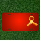 Custom Personalized License Plate With Add Names To Award Medal Contest