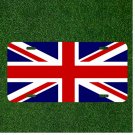 Custom Personalized License Plate Auto Tag With National United Kingdom Flag