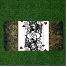 Custom Personalized License Plate Auto Tag With Love Card Fancy Design
