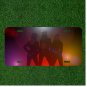Custom Personalized License Plate Auto Tag With Colorful Three Women Design