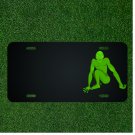 Custom Personalized License Plate With Add Names To Mutant Martian Alien