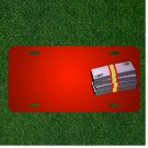 Custom Personalized License Plate With Add Names To Money Currency Finance