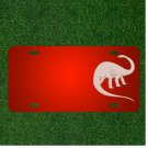 Custom Personalized License Plate With Add Names To Dinosaur Reptile Ancient