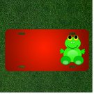 Custom Personalized License Plate With Add Names To Frog Amphibian Animal