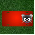 Custom Personalized License Plate With Add Names To Cat Cute Kitten