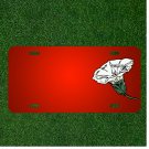 Custom Personalized License Plate With Add Names To Bindweed Flower Plant