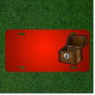 Custom Personalized License Plate With Add Names To Chest Treasure Box