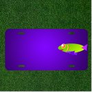 Custom Personalized License Plate With Add Names To Fish Aquatic Marine