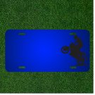 Custom Personalized License Plate With Add Names To Motorcycle Rear Road