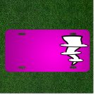 Custom Personalized Car License Plate With Add Names To Whirlwind Tornado
