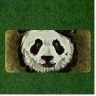 Custom Personalized License Plate Auto Tag With Stunning Panda Bear Design