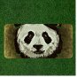 Custom Personalized License Plate Auto Tag With Stunning Panda Bear Design