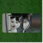 Custom Personalized License Plate Auto Tag With Stunning White Cat Design
