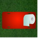 Custom Personalized License Plate With Add Names To Toilet Paper Roll
