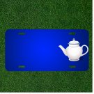 Custom Personalized License Plate With Add Names To Teapot Kettle Tea