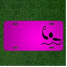 Custom Personalized Car License Plate With Add Names To Water Polo Sport
