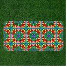 Custom Personalized License Plate Tag With Colorful Wacky Pattern Design NEW