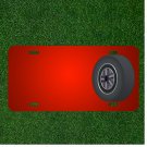 Custom Personalized License Plate With Add Names To Tire Tyre Wheel