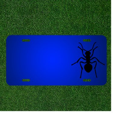 Custom Personalized License Plate With Add Names To Animal Ant Insect