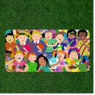 Custom Personalized License Plate Auto Tag With Cartoon People Design Art NEW