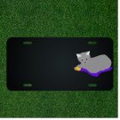 Custom Personalized License Plate With Add Names To Cat Pet Animal Mammal