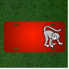 Custom Personalized License Plate With Add Names To Monkey Animal Ape Cartoon
