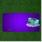 Custom Personalized License Plate With Add Names To Crib Cradle Baby Bed