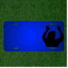 Custom Personalized License Plate With Add Names To Praying Hand People Man