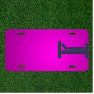 Custom Personalized Car License Plate With Add Names To Bed Pictogram Pillow